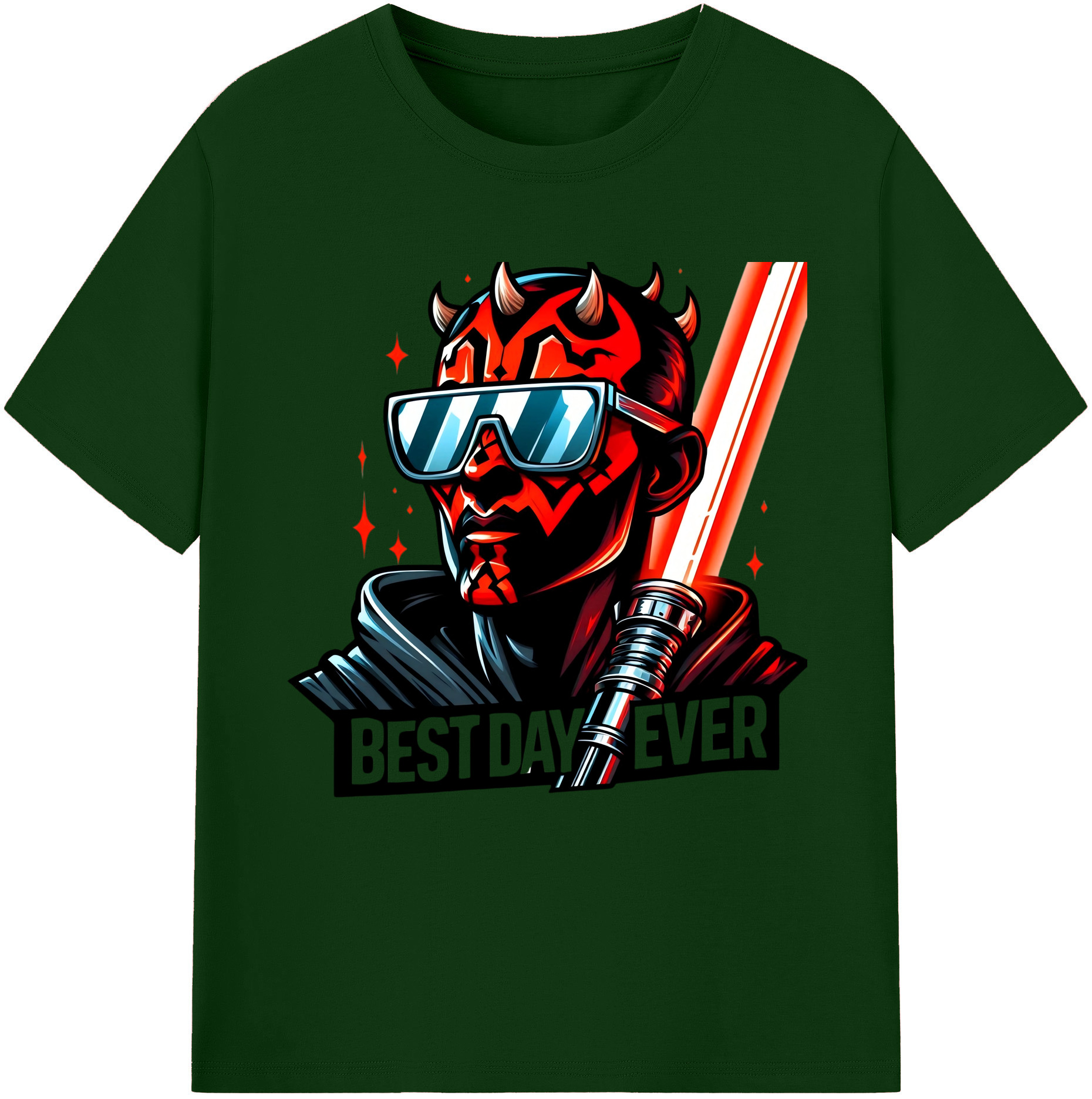 （画像用） スター・ウォーズ Star Wars 綿100％半袖Tシャツ（フロントプリント）